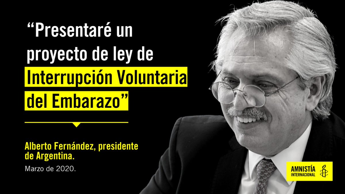 📢Cientos de personas de todo el mundo le están escribiendo al presidente <a href="/alferdez/">Alberto Fernández</a>

¡Es hora de cumplir el compromiso! 💚Le pedimos que presente el proyecto para lograr #AbortoLegal2020 y decir adiós a los abortos inseguros #EsUrgente 

Sumate: bit.ly/32hioLI