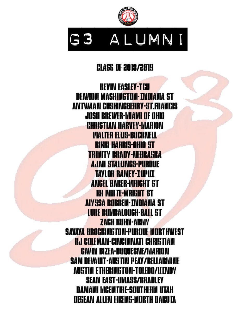 G3_All_Indy's tweet photo. Today is alumni Friday.Check out all of our guys going to school for free before and after our merger with G3.A tradition that’s doing nothing but getting stronger.We are family!!!
#G34Life
#Allindy4Life
#GHAI4Life https://t.co/WlIsizLYbr