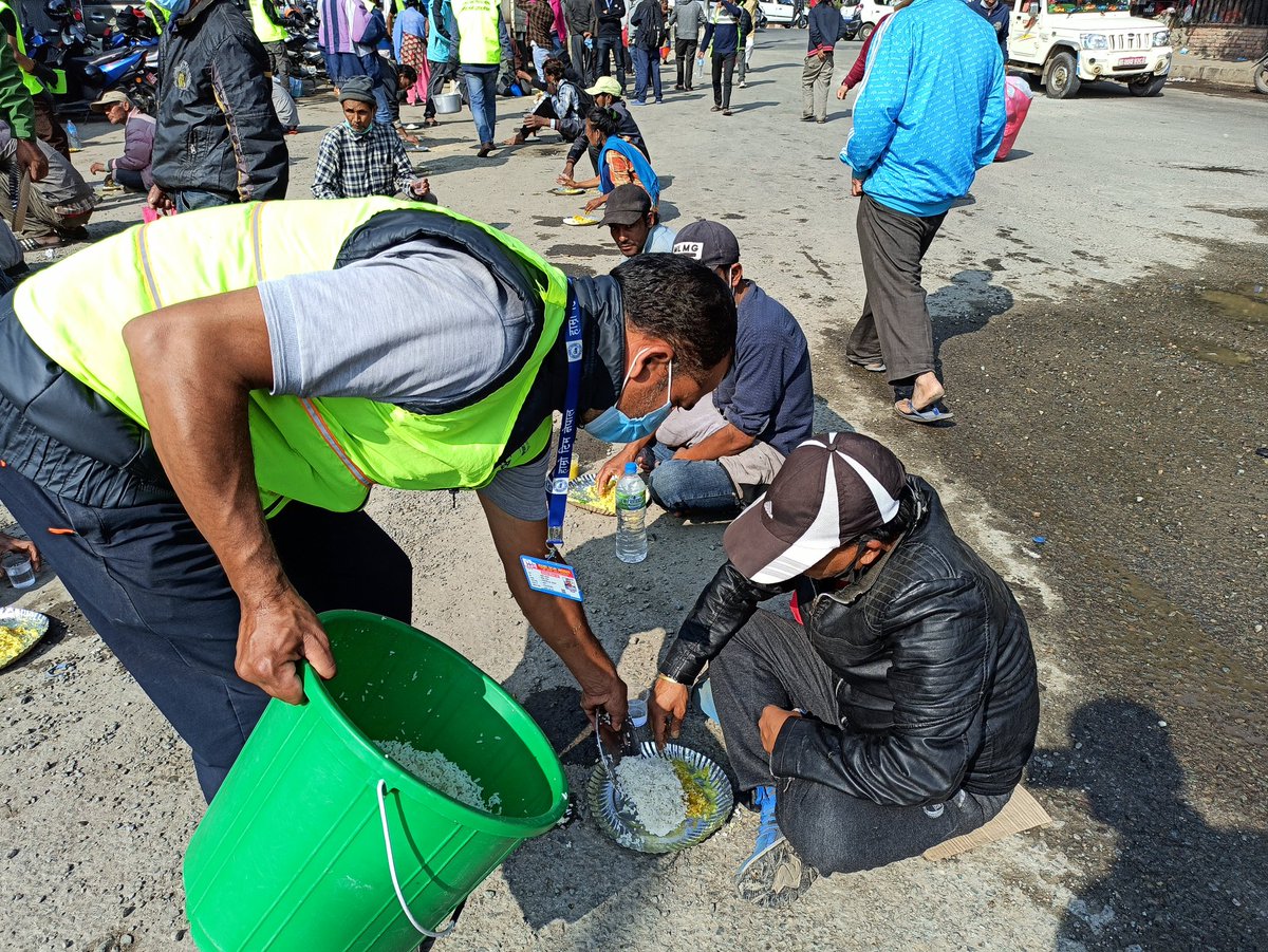 HamroteamNepal's tweet photo. 2077/07/21
#निशुल्क_खाना_वितरण
 
#FreeFoodProgram 
#ShareToSupport 
भोकमुक्त, नाङ्गोमुक्त भेदभावमुक्त राष्ट्र निर्माण 
सहयोगका निम्ति इच्छुक हुनुहुन्छ भने :
Account : H.T. Foundation Nepal
Global IME Bank A/C No.: 3901010000693
Anamnagar
#hamroteamnepal https://t.co/I5qrpjY7jE