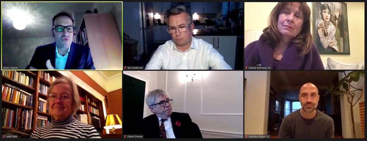 ProBonoWeekUK's tweet image. We're live now with @LawSocPresident #LadyHale #HelenaKennedy @mryderqc @iain_w_anderson &amp;amp; chair @jiharper! Do lawyers need a rebrand? Does justice need its own Marcus Rashford? #RuleOfLaw #AccessToJustice augustaventures.zoom.us/webinar/regist…