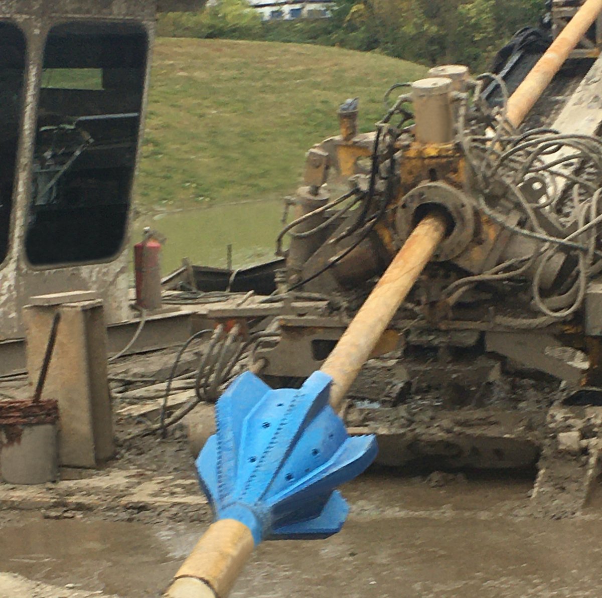 InfinityToolMfg's tweet image. Infinity 24” PDC Push Reamer near Louisville, Kentucky.

#rockdrilling #pdcreamer #americanmade #infinitytoolmfg