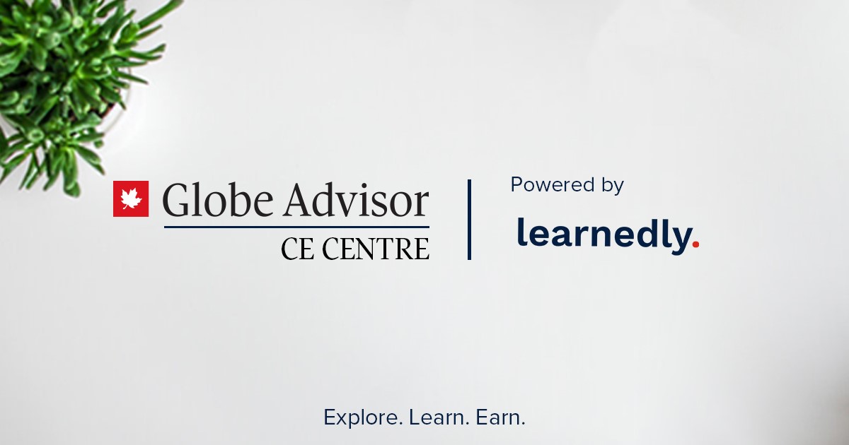 GlobeAdvisor's tweet photo. Introducing the new online Globe Advisor Continuing Education Centre, powered by @LearnedlyCa. It offers Globe Advisor users accredited financial courses that can be used for personal knowledge or to satisfy industry requirements.
To get started, visit: https://t.co/8O4gWfVnhR https://t.co/QJVOSelsQx