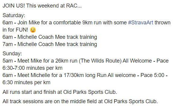 Rand Athletic Club tweet media