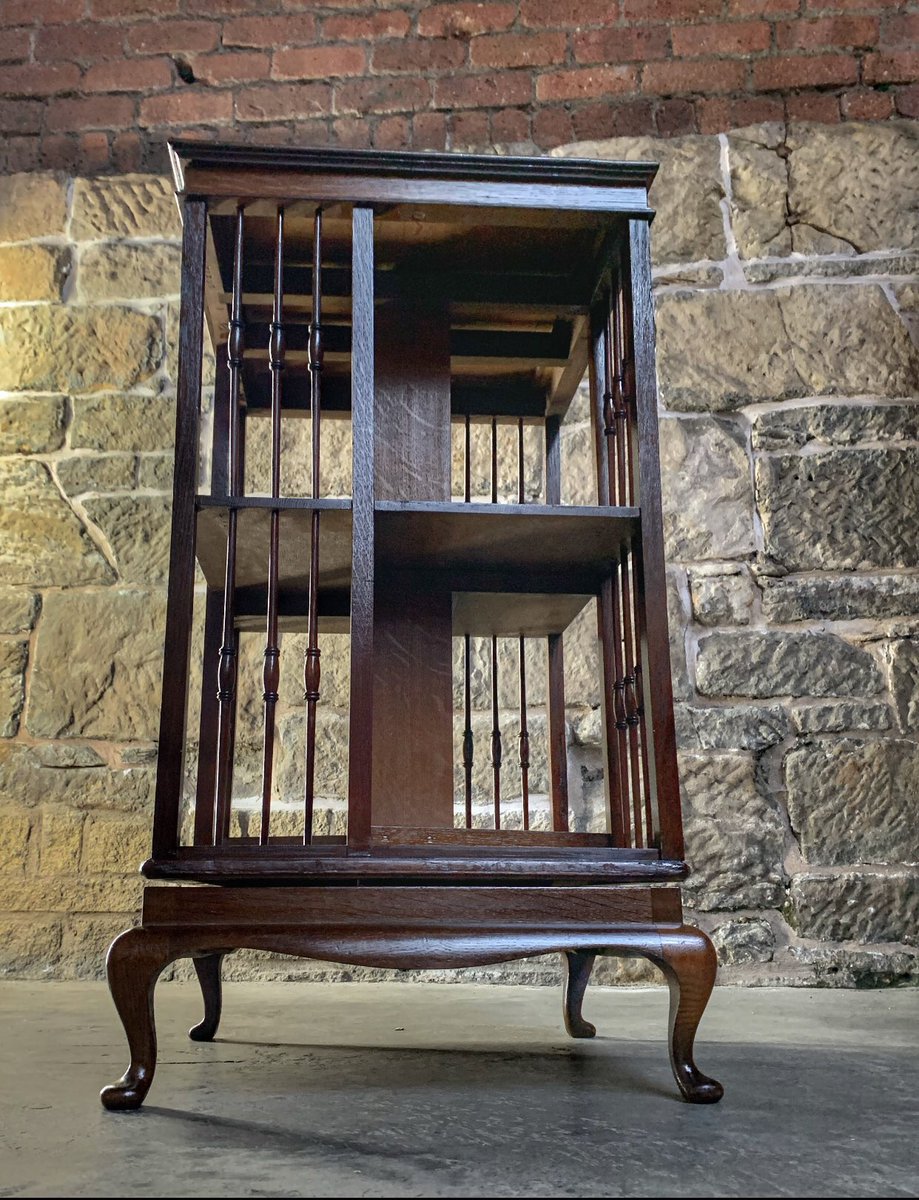 MendItForMoney's tweet photo. With lockdown the sequel setting in we have no doubt that you’re looking to catch up on some reading. Whats better than this to store all those new books, than in this Gorgeous antique Edwardian rotating bookcase.  
For more details and price check out the link in our bio. https://t.co/dQiIibEzrd