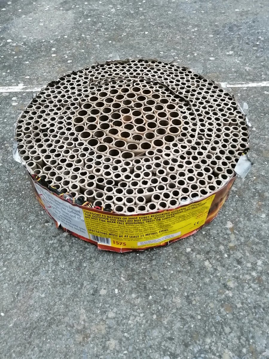 BlondieStam's tweet photo. This is what I came across walking my dog in the LOCAL PARK today. #fireworks like this should NOT be sold to the public. It not only affects animals but people with PTSD & others. #banfireworks unless it's a public display #Council #governmentofficials #UKGovernment https://t.co/2IBSXEFcsa