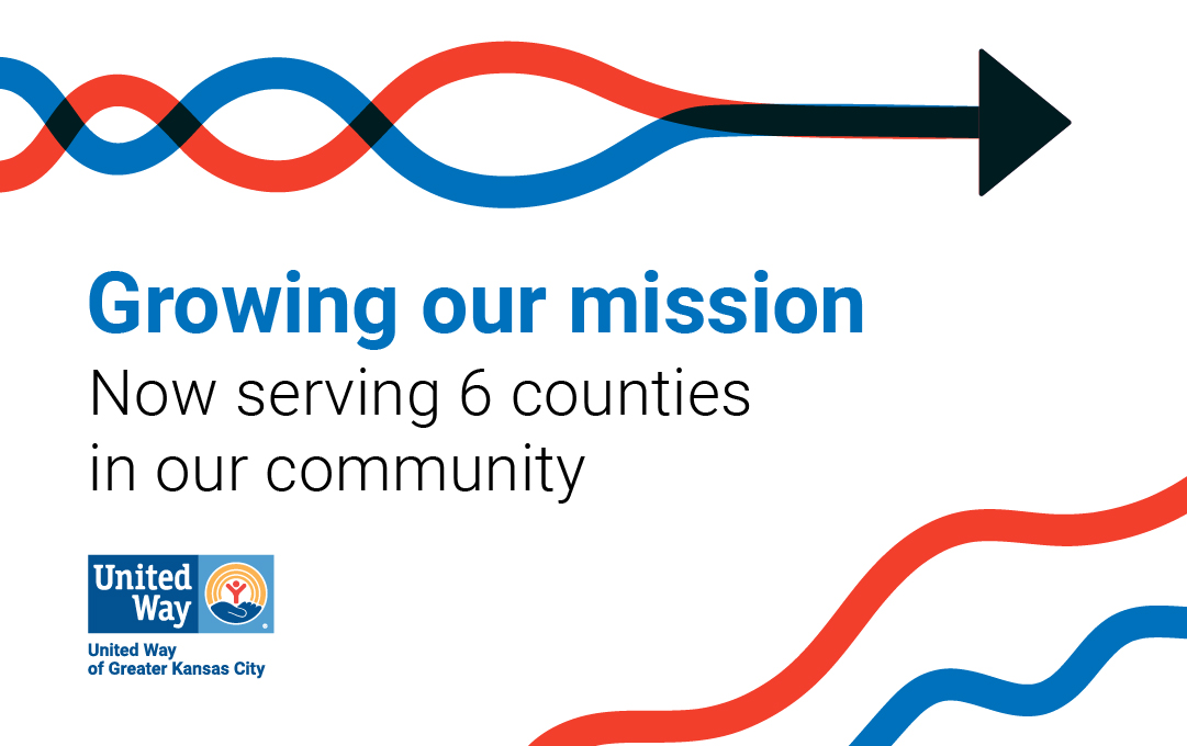 UnitedWayWyCo's tweet photo. Earlier in 2020 @UnitedWayWyco and @UnitedWayGKC merged to form one organization serving 6 counties in Kansas and Missouri. We look forward to continuing our mission, together, in support of Greater Kansas City. Please follow @UnitedWayGKC across all social media platforms! https://t.co/ahlZoGnnly