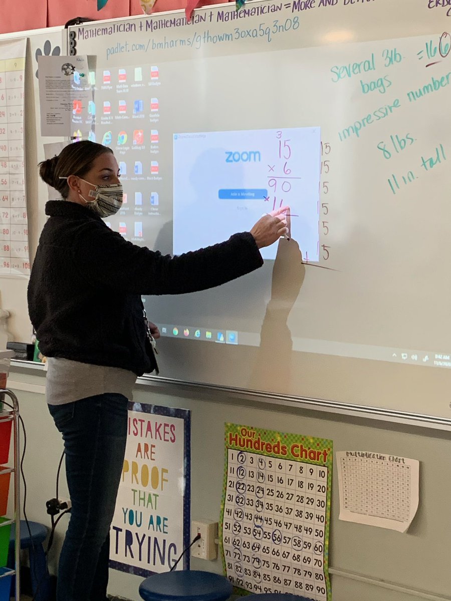 Thank you to <a href="/RedRaiderCT/">MaskedRedRaider</a> and <a href="/olenoski3/">MrsOlenoski3C</a> for a fun morning, bursting with stars ⭐️ #mathmatters #mathcounts #bobcatsdomath #redraidersdomath #starbursts #estimation