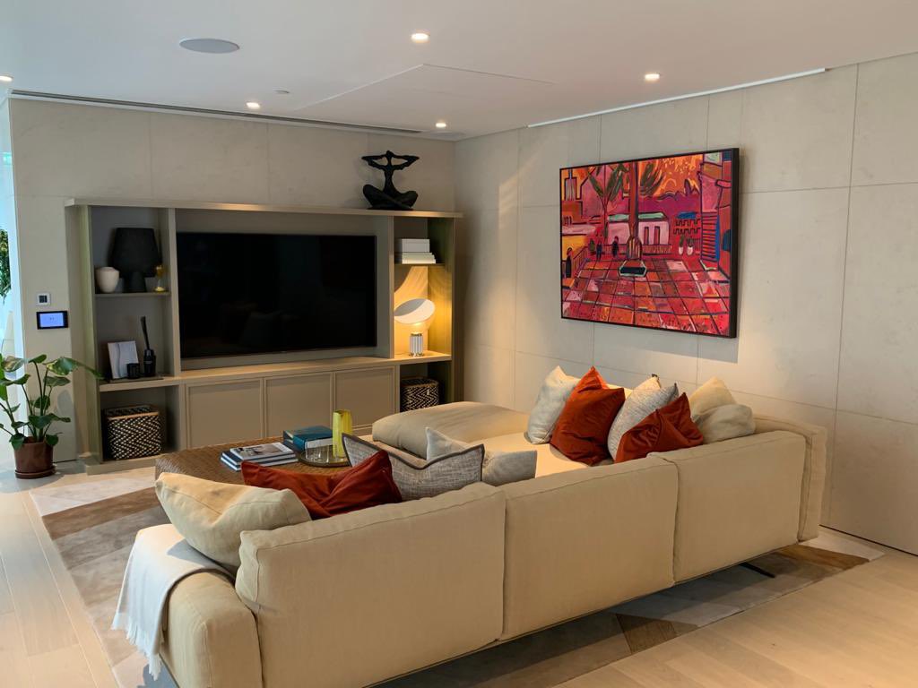SimplyMatthews's tweet photo. We’ve recently completed this Residential project in Canary Wharf, supplying and fitting In-Ceiling Speakers, a Crestron Control System and Touch Screens. How stunning is the finish? @Crestron #canarywharf #av #audio #visual #speakers #music #simplymatthews #crestron https://t.co/wNf50PjJMO