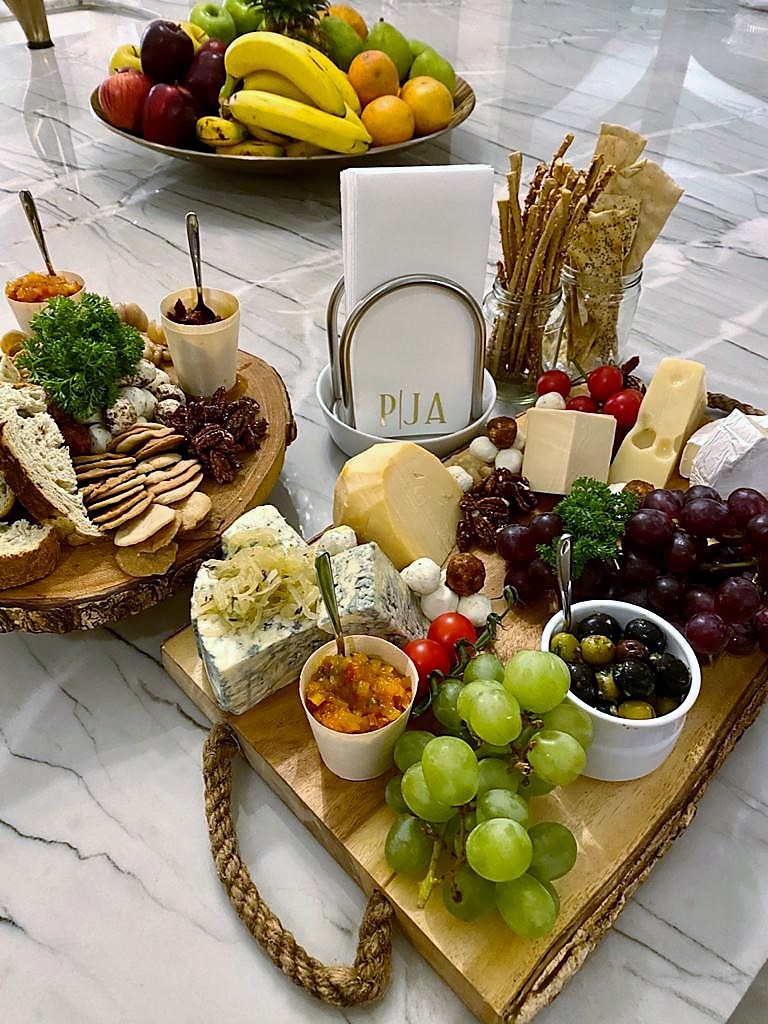 Cheese &amp; Homemade Bread.  Yum!
 #cabofoodie #cateringincabo