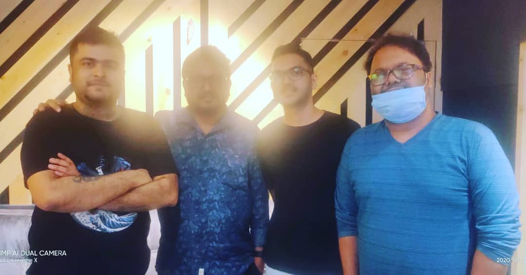 abmishra1985's tweet photo. New Song Recording Alert!!๐คฉโค๏ธ
Super Recording with Talented Singer #PiyushKapoor
God is kind!! ๐๐
For #VsquareMusic
#grateful #songrecording #goodday #musicismylife #musicdirector #singersongwriter #lifeisgoodโค๏ธ #studiolife #recordingstudio #newsong #powerful #precious #music https://t.co/McaVNFcjH3