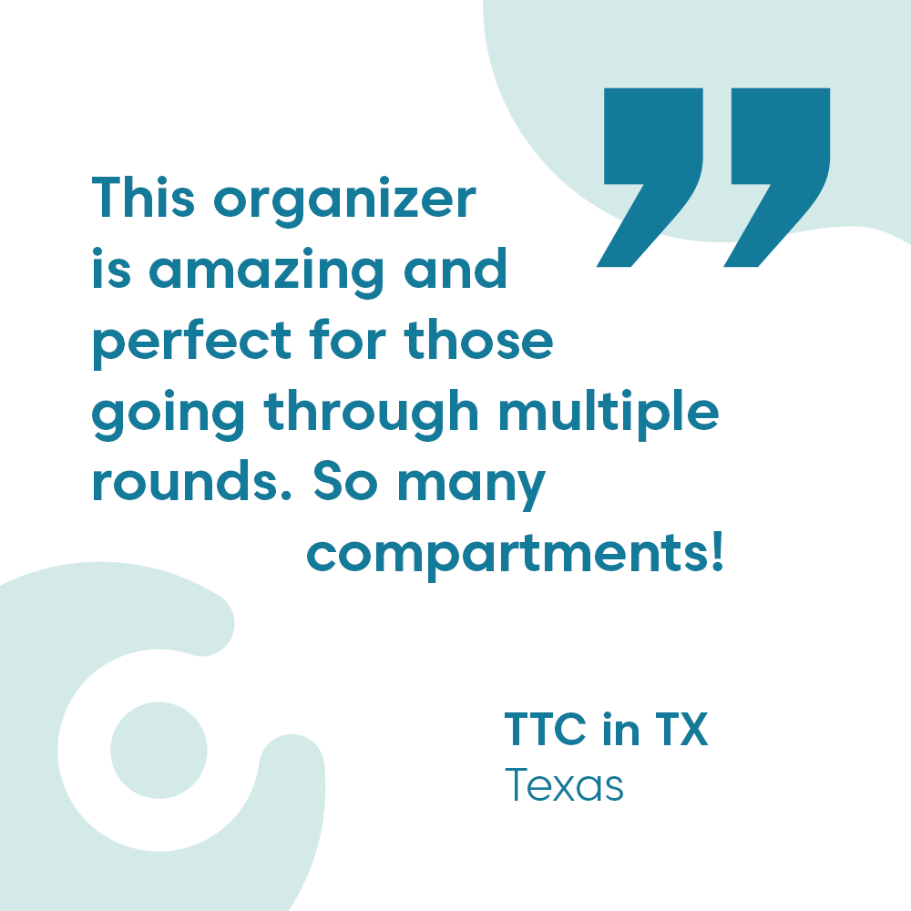 myvitro's tweet photo. The IVF Organizer was the first product we designed and our first requirement was POCKETS.  Pockets with zippers, pockets for your sharps container, tiny pockets, pockets with elastics. https://t.co/DsFOXBiHSS
⁠
#ivfjourney #ivftips #getorganized⁠ #rivf #ivfwarrior https://t.co/EmJWmcxKqM