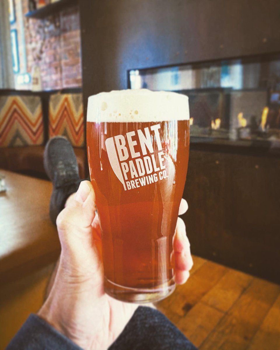 bentpaddlebeer's tweet photo. Snowmaker Pale Ale 5.5% | 40 IBU taps today, hits shelves in 6 packs starting next week #longlivewinter https://t.co/pACTVx1kwF