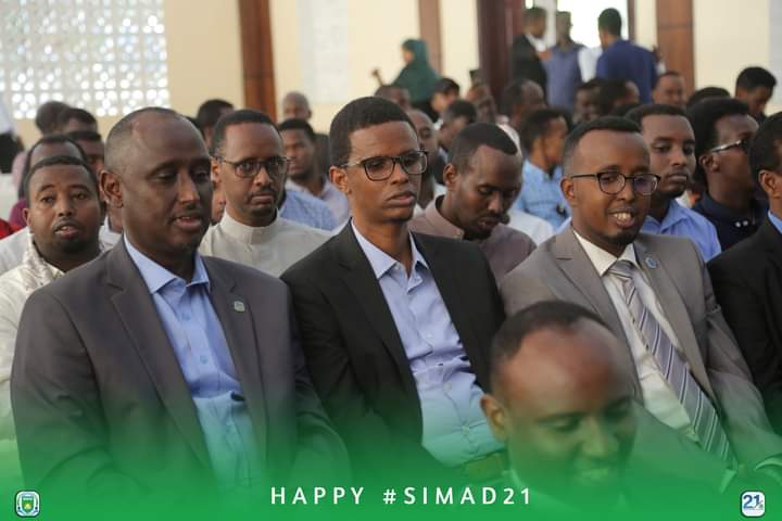 SIMADUniversity's tweet photo. A well-organized event was held at the University Headquarters, it was attended by all administrators, lecturers, students, SIMAD Alumni as well as other dignitaries. Happy #SIMAD21.
#SIMADDAY https://t.co/3AzOfHFqCn