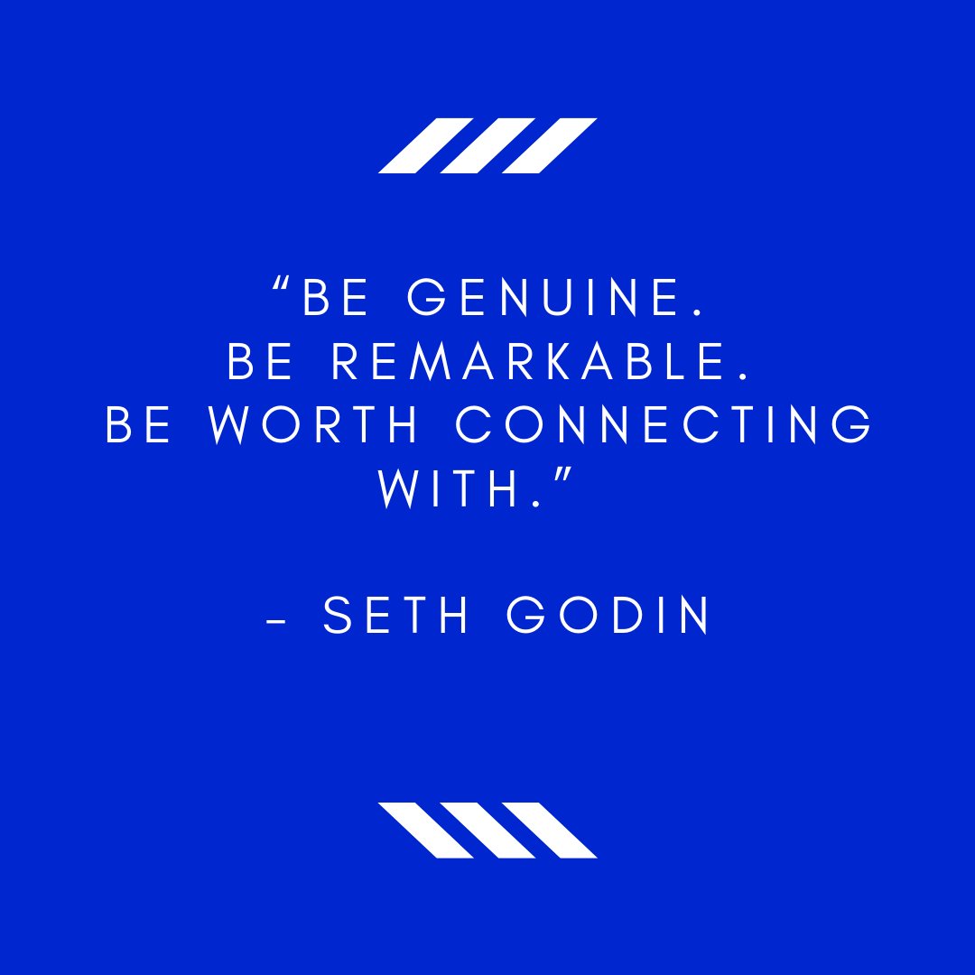 How do you strive every day to be your own authentic self? This is how you can make meaningful connections with people!