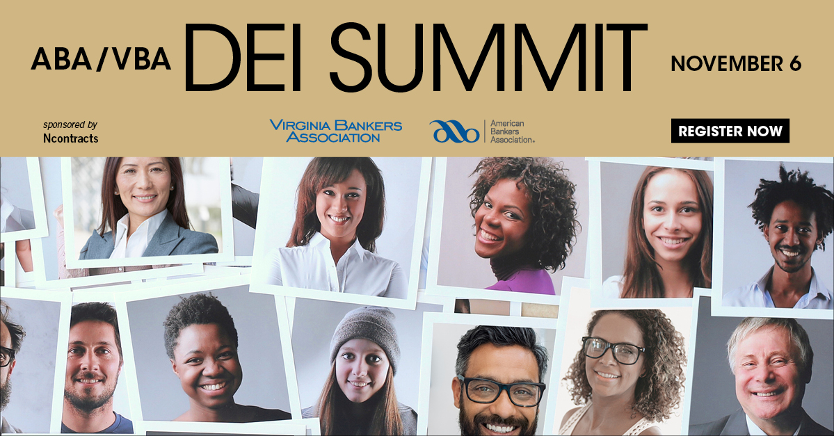 ABABankers's tweet image. The first ever virtual ABA and @vabankers #BankerDEISummit kicks off shortly at 12:30PM ET. There’s still time to register!

View the program to see our featured experts in the DEI space and tracked sessions: bit.ly/3p0r2bk