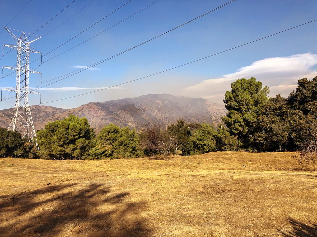 This could have been a lot worse. Thanks to great conditions and the all out war on this fire from amazing firefighters, this is what I’m looking at just 5 hours after the start of the San Dinas brush fire. As of an hour ago, it was at 10% containment and water drops continue