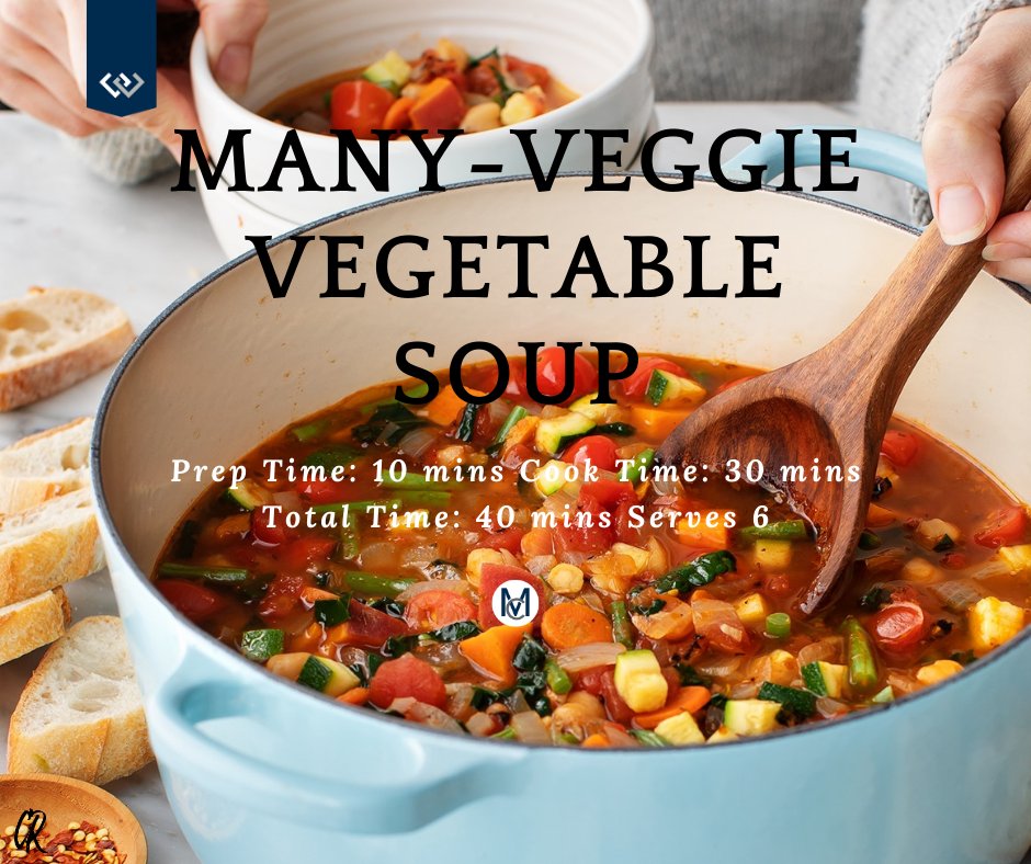 wremillcreek's tweet photo. Moving right along into fall I have another soup recipe for you to try called Many-Veggie Vegetable Soup! Very colorful! 😉 #fallfoodie #fallfoods #fallcooking #fallsoups https://t.co/rFIIFymAUX
