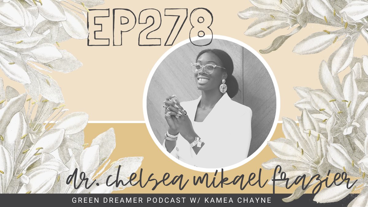 "Spirituality—particularly spirituality from Black &amp; Indigenous communities all over the world—has been so denigrated and viciously attacked that many people are unaware of its transformative potential.” — <a href="/Amazon_Scholar/">Dr. Chelsea Mikael Frazier</a> of <a href="/AskAnAmazon/">Ask An Amazon</a> on #GREENDREAMER greendreamer.com/chelsea
