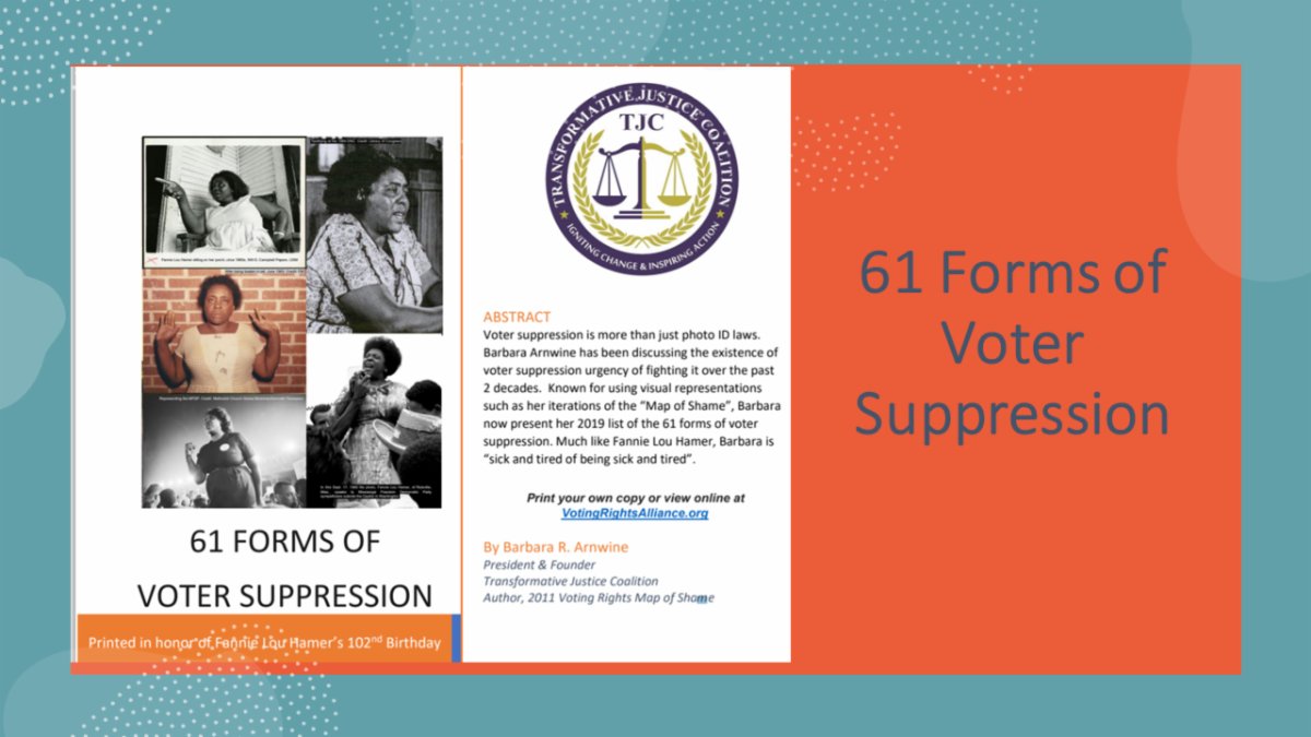 National Commission for Voter Justice tweet media