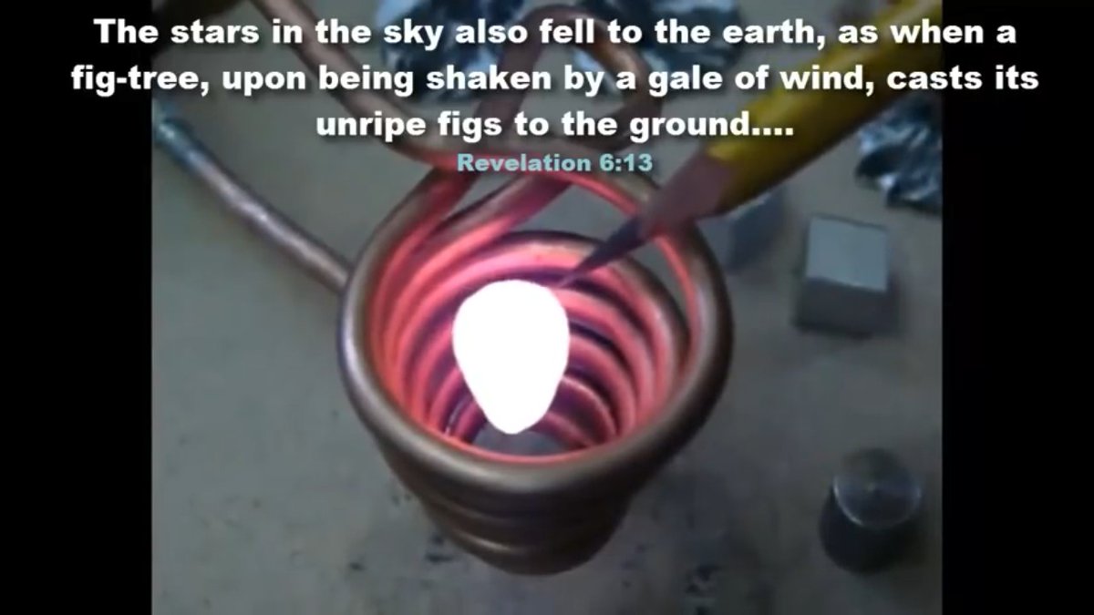 These metal spheres are stars that fell from the firmament. They are held with magnetic induction that heats and makes it glow or give light. The ancients knew and the bible describes stars falling like figs from a tree.