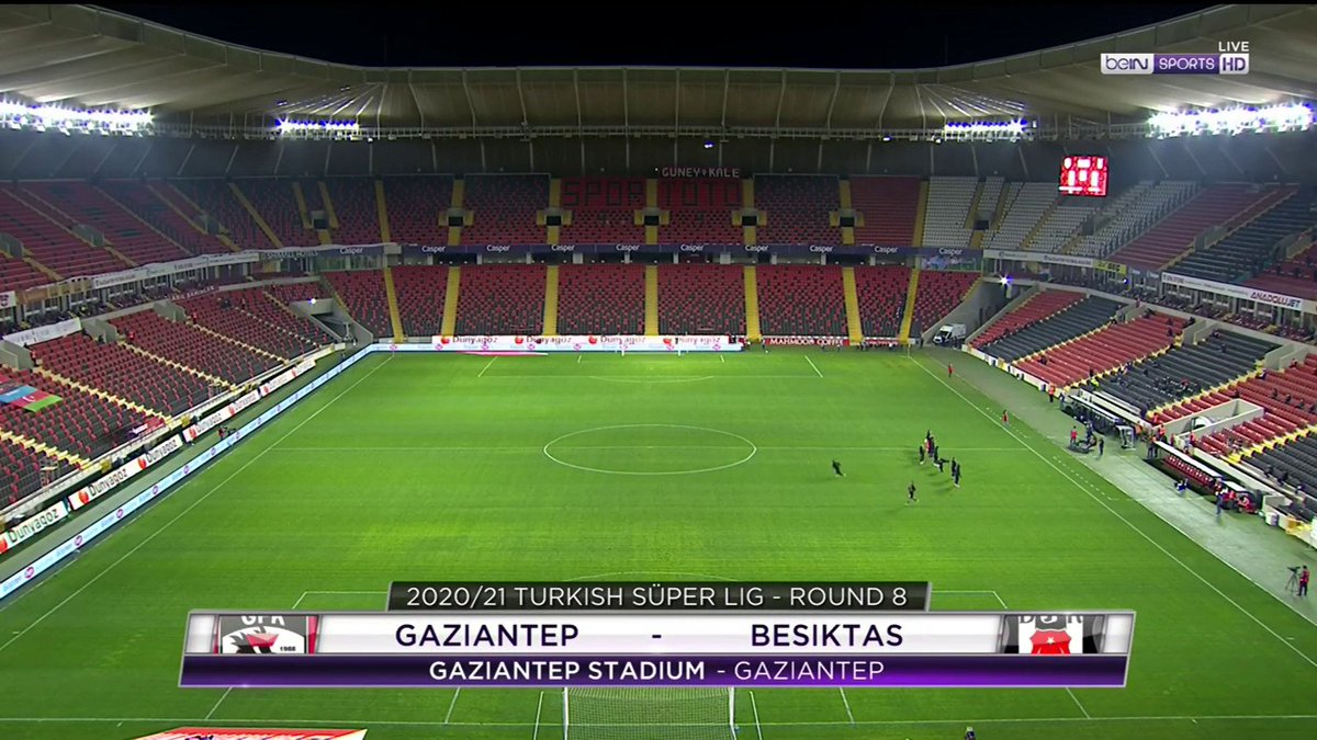 Gaziantep FK Beat Besiktas