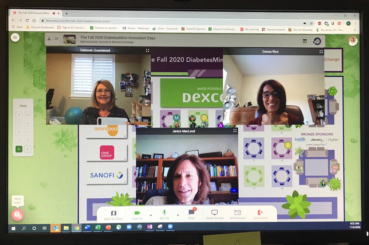 DebGreenwood's tweet image. #DDATA2020 Kicking off. Loving our table talk with Remo!!