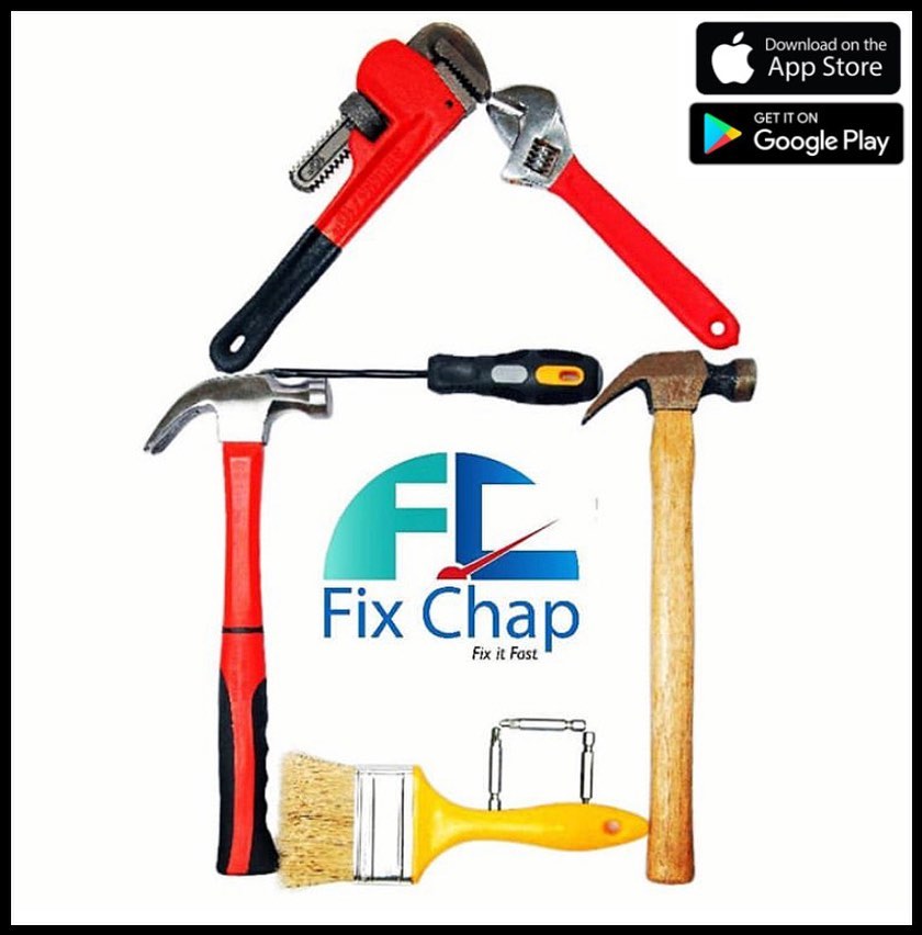 FixChap's tweet photo. Je wajua kupitia #FixChap unaweza kupata huduma ya fundi wa kuaminika kwa siku na muda unaopendelea wewe?
Pakua #FixChapApp kupitia Playstore au AppStore na ufurahie huduma zetu.
#FixChap #fixitfast #fundikiganjani #fundi #NipeDili #TwitterGulio #Tanzania https://t.co/VQxjUzOjDD