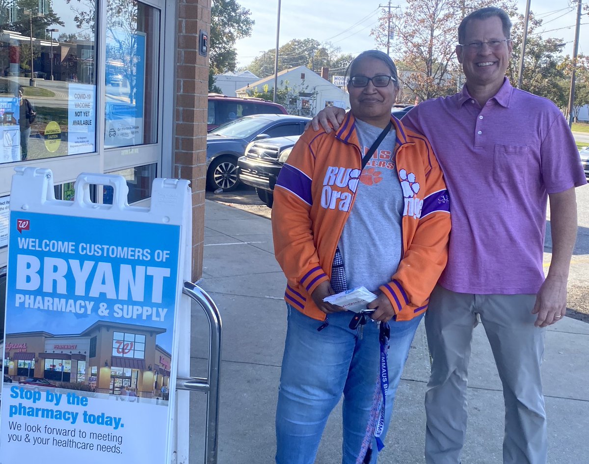 I’d like to thank Anderson for supporting my family since 1964. As of  now I’ll no longer be counting pills at Bryant Pharmacy.
<a href="/Walgreens/">Walgreens</a> will now be serving our prescription drug customers. I just introduced my favorite customer, Barbie Norris