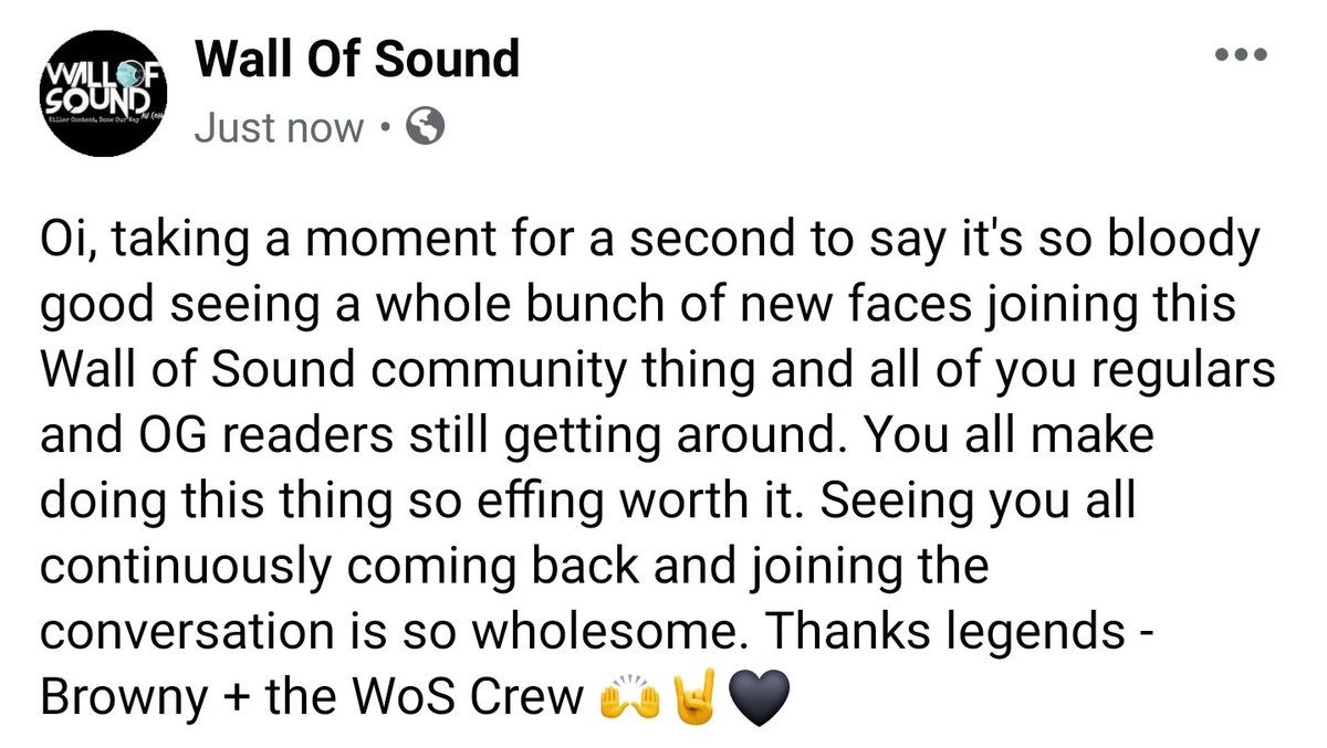 wallofsoundau's tweet photo. Thank you, so much. Twitter is slowly growing too and it's awesome to have you all who help is. Big love 😘😘😘 https://t.co/Z7phSFuMwp
