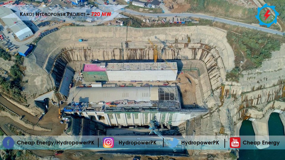 HydropowerPk's tweet photo. Latest Update from #Karot_Hydropower_Project - #720MW
The photographs showing exterior &amp; interior view of Main Powerhouse, Machine Rotar lamination, GIS room &amp; Boost station (cable trays).
#KarotHPP #CPEC #Punjab #Hydropower #Pakistan #CheapEnergy #Powerhouse https://t.co/H8KJbnHsXS