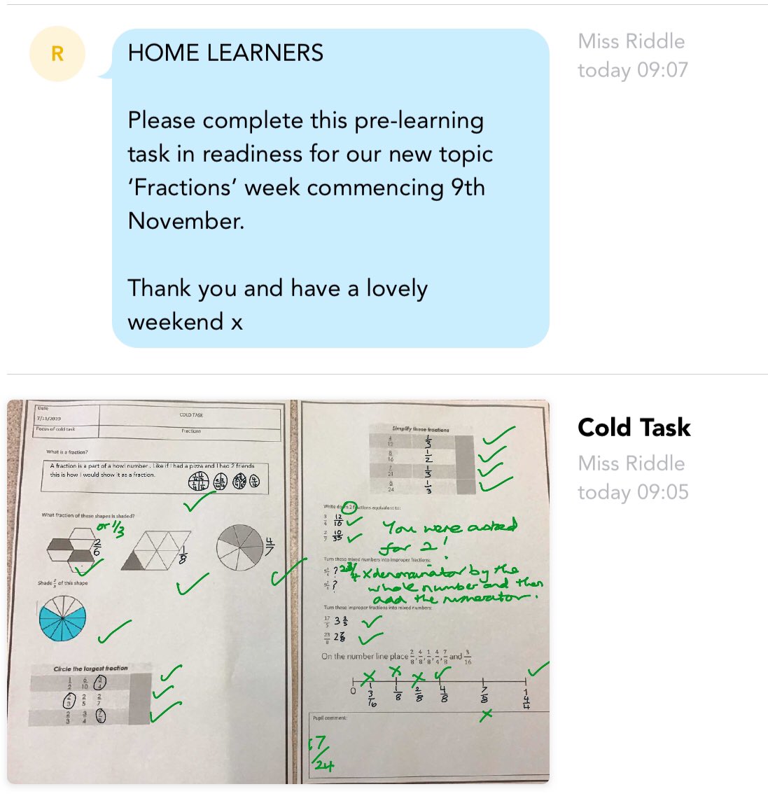MissRiddleWPS's tweet photo. Even though some of our Y6 learners are currently isolating, that does not stop them from continuing their learning at home! #westernprimary #western56 #homelearning #showbie #committedtoeducation #curiouslearners #proudteacher https://t.co/KG6oV7SLPW