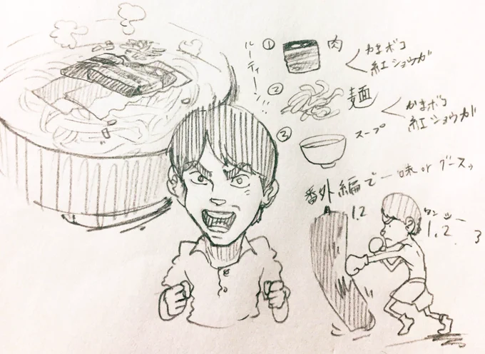 そばが出た時点で既に!戦いは始まっているのだ!三枚肉の味が刻一刻と無くなる前にかまぼこ上に避難その後 肉、麺、スープの順でコンボを決め!合間にかまぼこや紅生姜を変則に入れる事により色んな面を堪能できる!スープは麺に絡まないので直接すする事で口一杯に塩気と旨味の波が広がり続けるのだ 