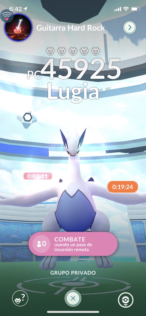 gr992020's tweet photo. Lugia now
Raid Lugia
#PokemonGO #PokemonGOraid #PokemonGoRaids https://t.co/6R16VUrfJ7