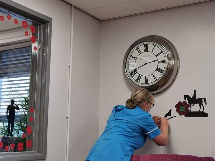 LCCDayOps_CN_'s tweet photo. Here at Laurel Bank we’ve been trimming up ready #LestWeForget
@LCCDayOps @KTGallon 
#LCCCareDeliveryService https://t.co/rCDGmNk0db