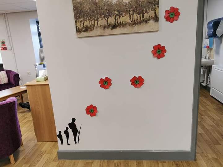 LCCDayOps_CN_'s tweet photo. Here at Laurel Bank we’ve been trimming up ready #LestWeForget
@LCCDayOps @KTGallon 
#LCCCareDeliveryService https://t.co/rCDGmNk0db
