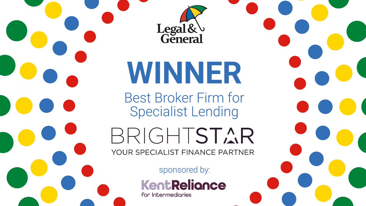 We are truly honoured to have been awarded ‘Best Broker Firm for Specialist Lending’ in this year’s @landg_business  Mortgage Club Awards 🏆. Thank you to everyone who has supported as a SmartrRefer partner and those who voted for us! #MCAWARDS2020.