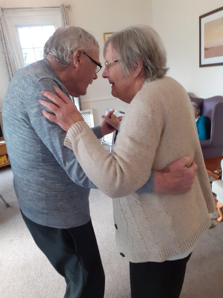 KaraHealthcare's tweet photo. It's Strictly Come Dancing at Friarn Lodge, and we are enjoying waltzing round the lounge, sashaying in the corridors and jiving in the conservatory!!
Music and dancing are great ways to stimulate memories and improve fitness in a fun way!
#FriarnHouse #StrictlyComeDancing https://t.co/IDoSMO94ao