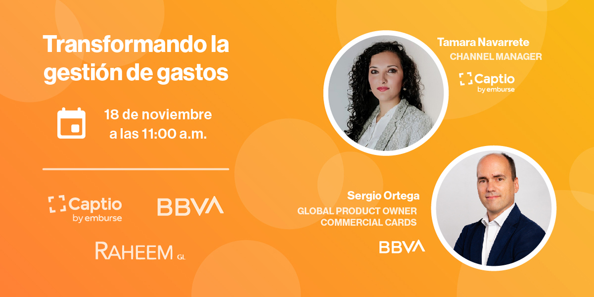 Captio_es's tweet photo. Políticas de gastos poco claras, falta de control y visibilidad sobre los gastos, herramientas obsoletas para el envío y aprobación de gastos...

¿Quieres saber cómo mejorar este proceso? Captio y BBVA te lo mostramos en este webinar

⬇️ Inscríbete aquí ⬇️
https://t.co/jryJQvUI3O https://t.co/XrzfMFgijk