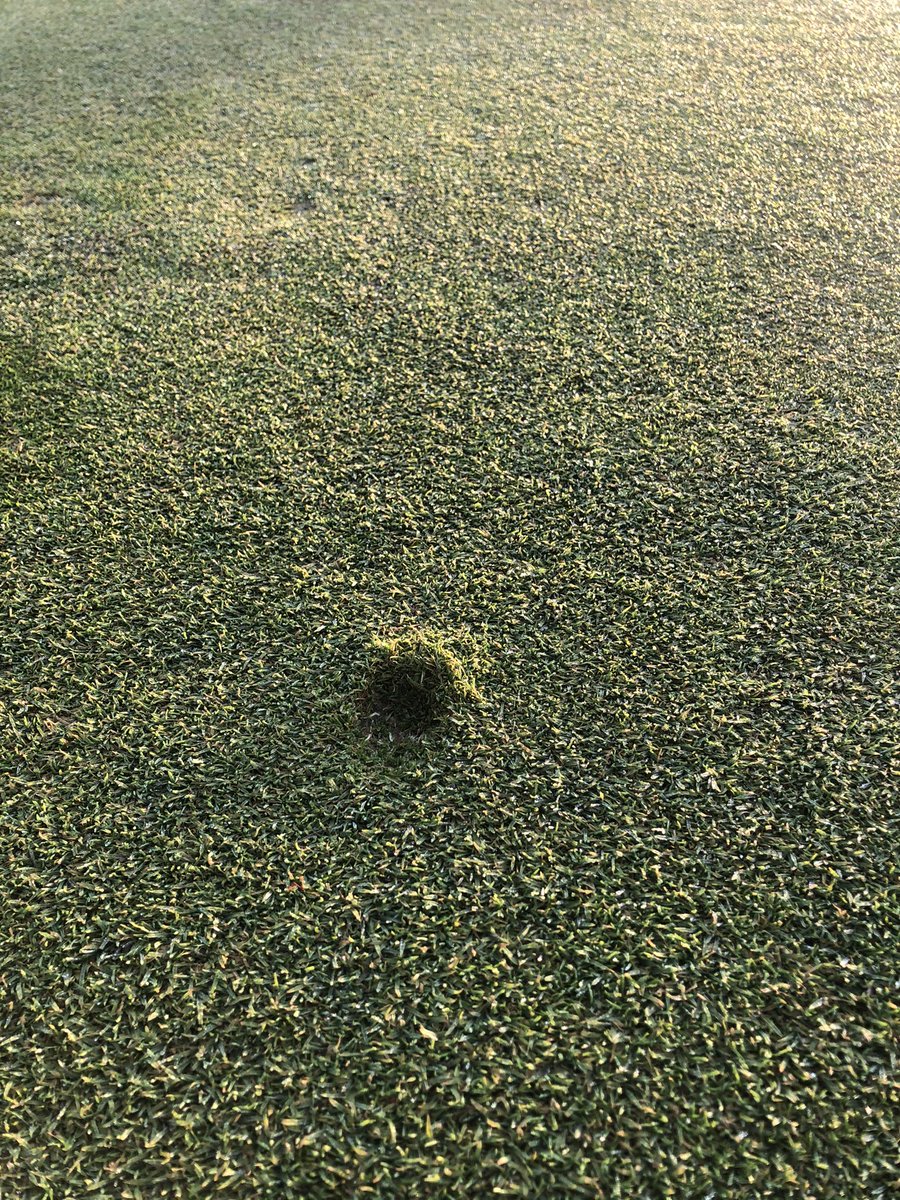 Season is winding down but can we “PLEASE” keep repairing ball marks till the end