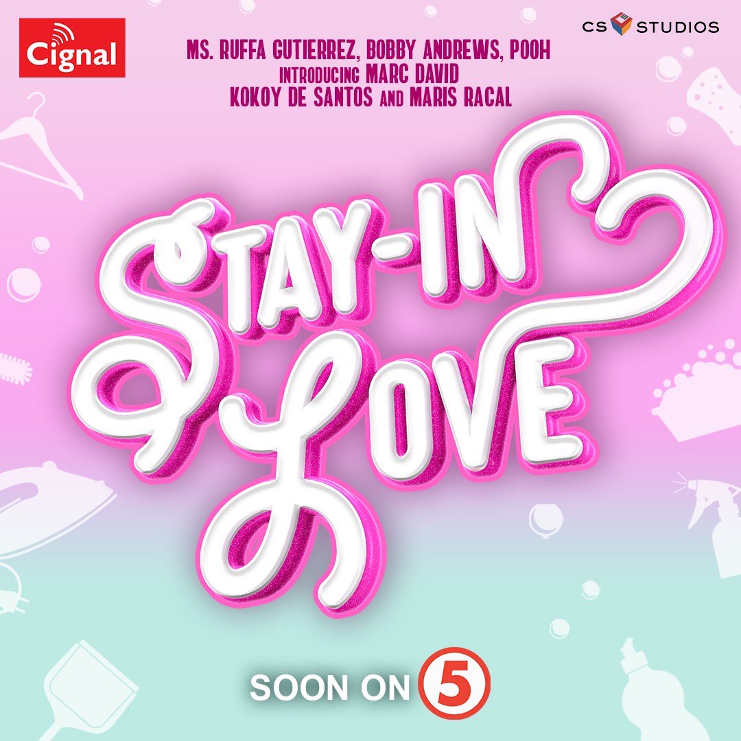 MissMarisRacal's tweet photo. INdays! Eto na ang Official Logo ng Stay-In Love! Ang pinakabago at siguradong magi-stay sa inyong mga puso sa TV5! #StayInLoveSaTV5 #CS_Studios #Cignal #TV5 https://t.co/P0kiwsCb2e