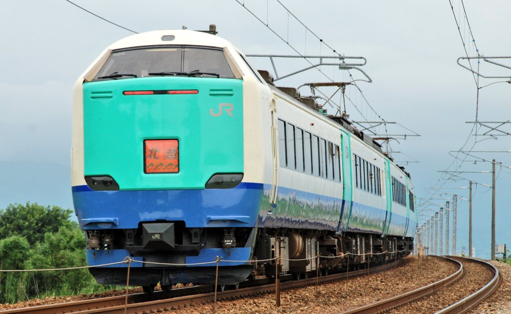 か*照様 485系 北越 かた44たか على X: