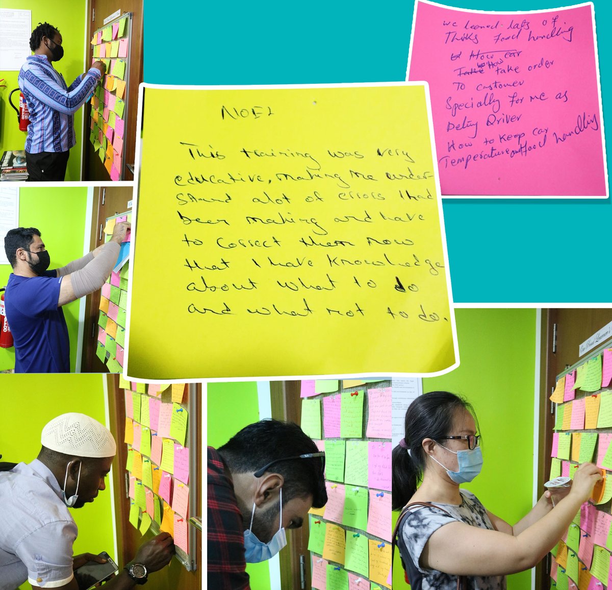 greenwgroup's tweet photo. Successfully concluded 2 batches of BASIC FOOD HANDLING HYGIENE PRACTICES to the experts of iMile who are involved in food delivery. Adapting to the ‘new normal’ all safety norms kept at check while doing what we do best!
#GreenWorldGroup #healthandsafety #foodsafetycourse https://t.co/iyoiC42IlA