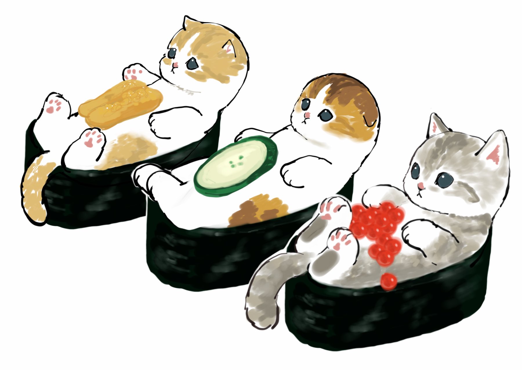 ぢゅの にゃんこ寿司 らっしゃい T Co Rxql9y9syx Twitter