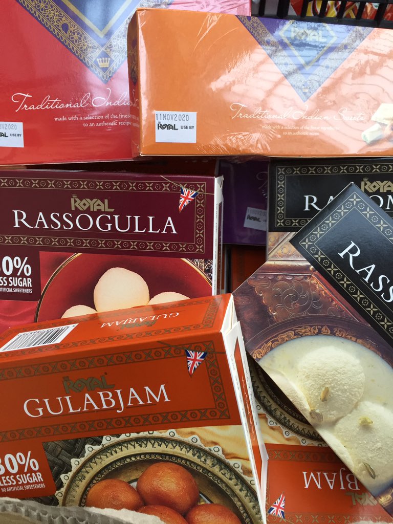Indian sweets have just arrived!