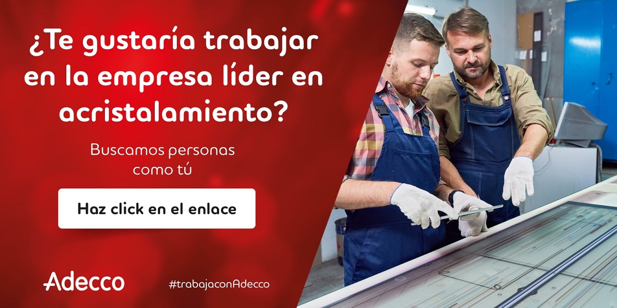 adecco_es's tweet photo. [#EMPLEO] ¿Te gustaría trabajar en una empresa líder (a nivel internacional) en sistemas de acristalamiento? Si es así, ¡no esperes más! Haz click en el enlace y encuentra la oferta que mejor se adapte a ti. ¡Buscamos varios perfiles! https://t.co/ch83W7sYnG #trabajaconAdecco https://t.co/jWqHCrlAQj