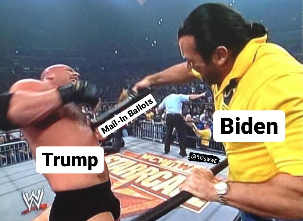 90sWWE's tweet photo. The 2020 US Election https://t.co/DyAiEUqc5D