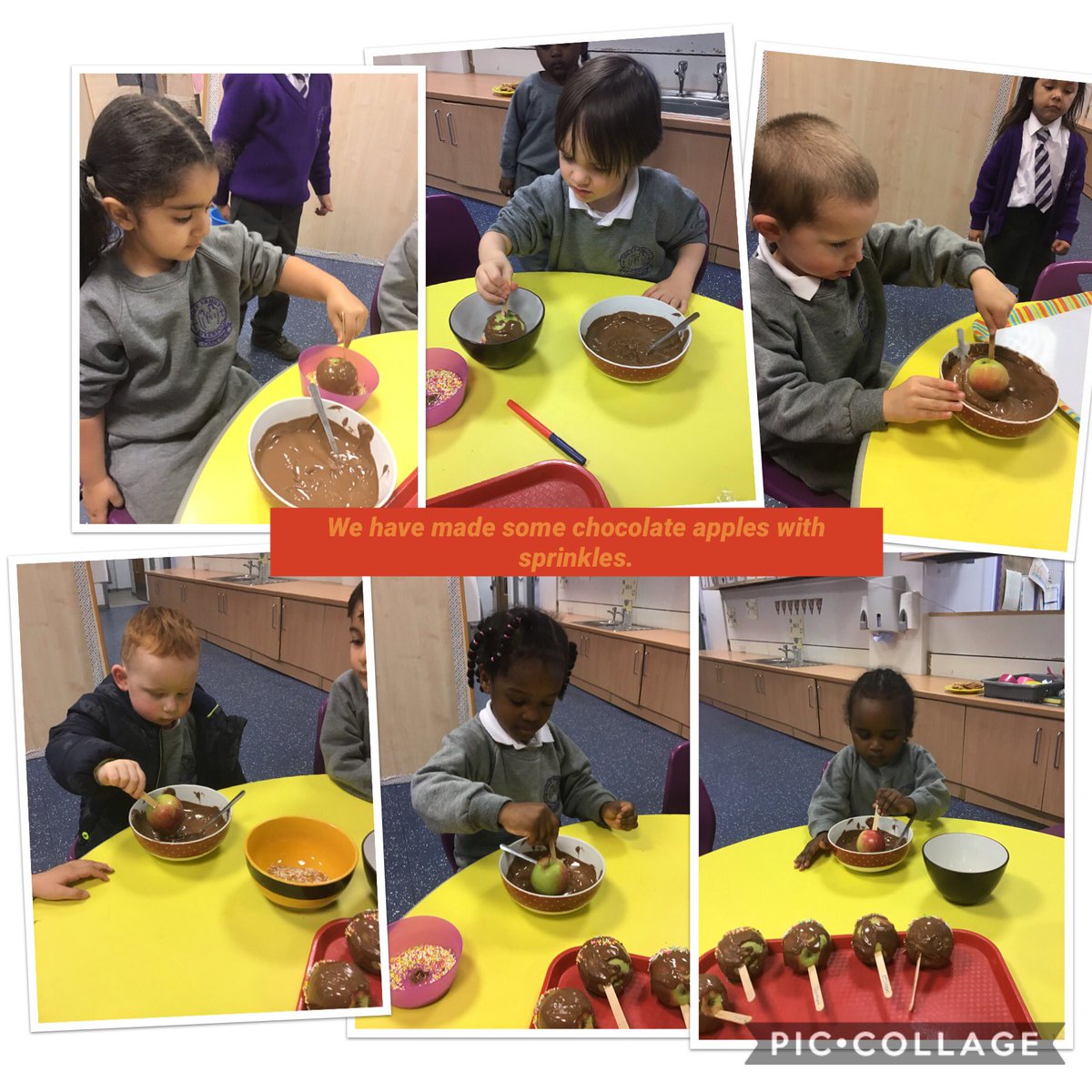 HolyFamilyL8_FS's tweet photo. This week in EYFS we have been exploring βbonfire nightβ. We enjoyed themed snack and art as well as talking about what we can see and hear. #environmentalsounds https://t.co/ehzpiW5VfS