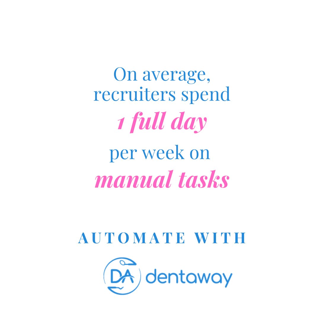 dentawayApp's tweet photo. We help dental practices automate their recruitment process. Save time with DentAway!

#dentaljobs #dentist #dentistry #dentalcareers
#dentalrecruitment https://t.co/sI3eFco19y