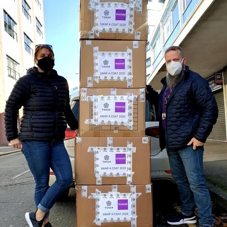 TOG24Official's tweet photo. Another year of #SwapaCoat complete for #WorldHomelessDay π we've collected around 1,000 coat donations for our local homeless shelters π¦
Thanks to all who took part, donated, and spread the word π find out more about the scheme over on #TheTogBlog: https://t.co/wj239ZTe1t https://t.co/c2KsdodFzP