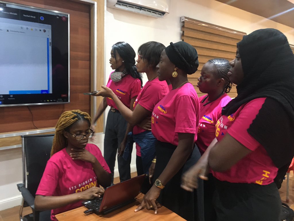 africa_agility's tweet photo. Group five showcasing their idea.
#GITBootcamp #LagosEdition #ScrumAlliance #AfricaAgility #AanuGopald #BiggerThanCoding #Coding #STEM #Tech https://t.co/Csi4iGRJXL